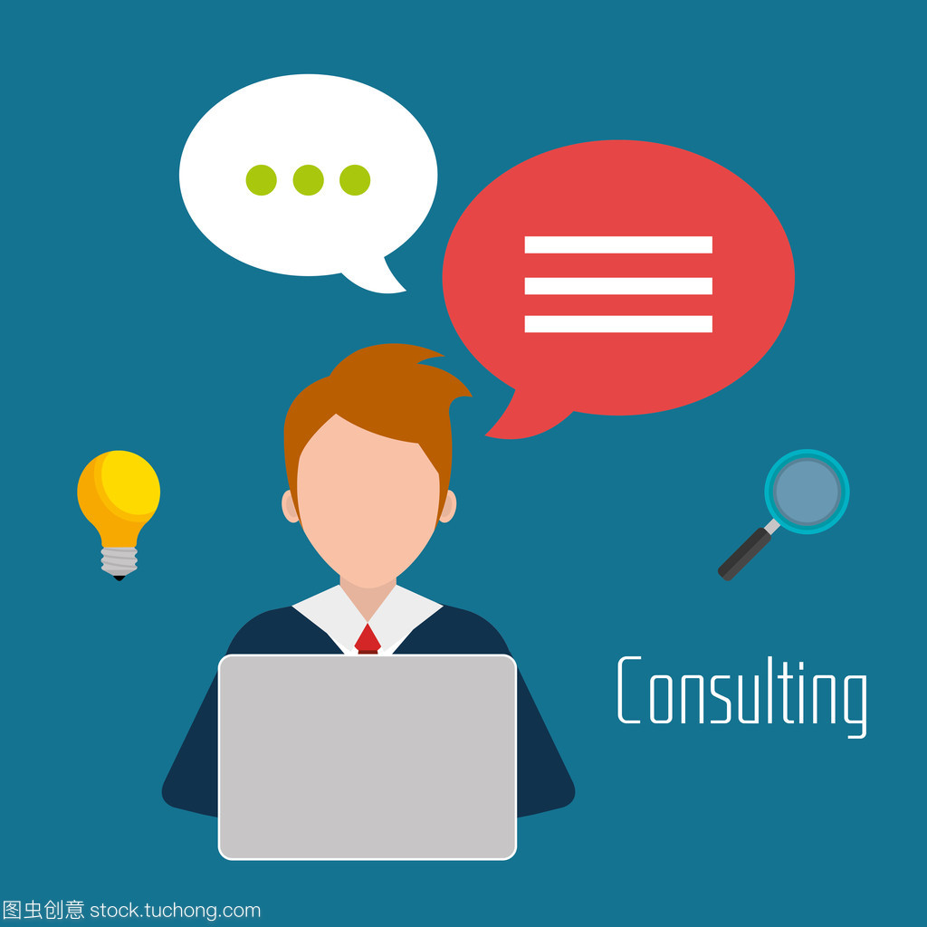 Business consulting graphic
